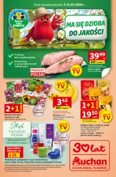 Gazetka promocyjna Auchan - Gazetka 30 Lat Hipermarket Auchan - Gazetka - ważna od 11.03 do 11.03.2026 - strona 1 - produkty: Banany, Gra, Praliny, Lindor, Perfecta, Tołpa, Ziaja, Lindt, Nivea