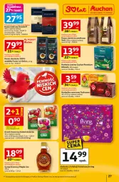 Gazetka promocyjna Auchan - Gazetka 30 Lat Hipermarket Auchan - Gazetka - ważna od 11.03 do 11.03.2026 - strona 27 - produkty: Kawa ziarnista, Kisiel, Sati, Kawa mielona, Kawa, Dilmah, Herbata czarna, Syrop, Kubek, Davidoff, Delecta, Irving, Herbata
