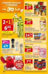 Gazetka promocyjna Auchan - Gazetka 30 Lat Hipermarket Auchan - Gazetka - ważna od 11.03 do 11.03.2026 - strona 28 - produkty: Makaron, Sos, Ryż, Rio Mare, Zupa, Tuńczyk, Barilla, Olej