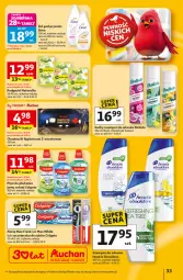 Gazetka promocyjna Auchan - Gazetka 30 Lat Hipermarket Auchan - Gazetka - ważna od 11.03 do 11.03.2026 - strona 33 - produkty: Naturell, Gin, Płyn do płukania jamy ustnej, Tropical, Szczoteczka do zębów, Dove, Płyn do płukania, Chusteczki, Szampon, Podpaski, Suchy szampon, Batiste, Colgate, Szczoteczka, Naturella, LG