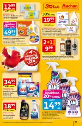 Gazetka promocyjna Auchan - Gazetka 30 Lat Hipermarket Auchan - Gazetka - ważna od 11.03 do 11.03.2026 - strona 35 - produkty: Płyn do prania, Gra, Lovela, Proszek do prania, Cillit Bang, Odplamiacz, Vizir, Chusteczki, Dzieci, Bryza