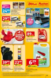 Gazetka promocyjna Auchan - Gazetka 30 Lat Hipermarket Auchan - Gazetka - ważna od 11.03 do 11.03.2026 - strona 37 - produkty: Ser, Gra, Dywanik, Energizer, Płyn do spryskiwaczy, Grunt, Olej, Dywan, Lakier, Fa