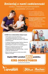 Gazetka promocyjna Auchan - Gazetka 30 Lat Hipermarket Auchan - Gazetka - ważna od 11.03 do 11.03.2026 - strona 44 - produkty: Por, Telefon, Tera, Sport, Dzieci