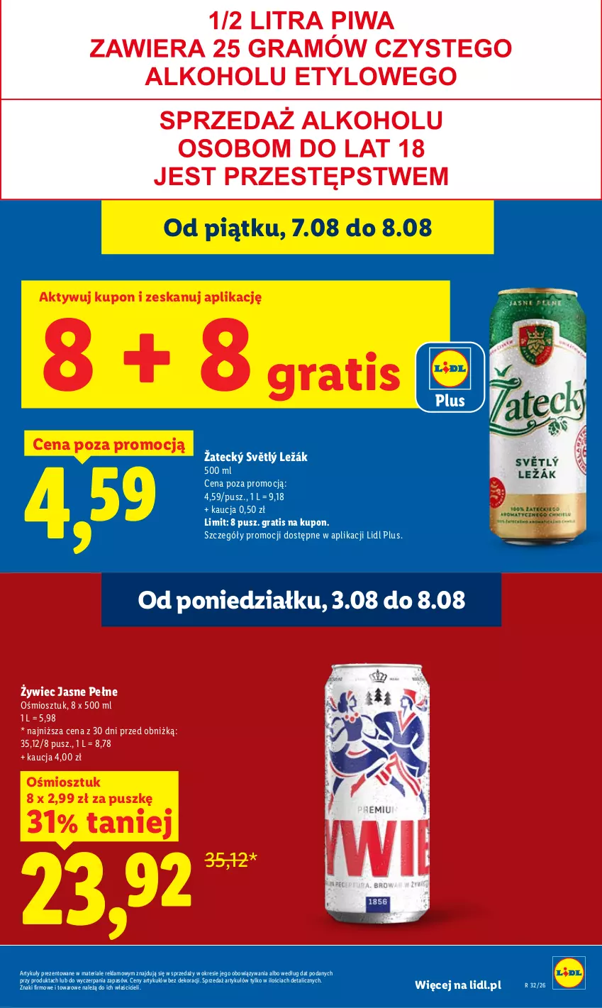 Gazetka promocyjna Lidl - Gazetka ważna od 6.08 do 8.08 - ważna 06.08 do 08.08.2026 - strona 25 - produkty: Gra