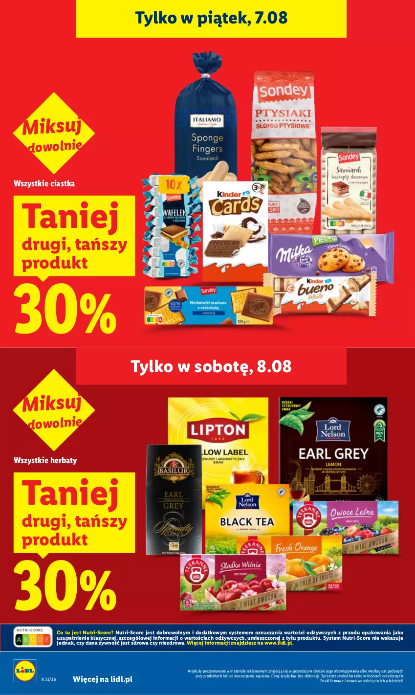 Gazetka promocyjna Lidl - Gazetka ważna od 6.08 do 8.08 - ważna 06.08 do 08.08.2026 - strona 28 - produkty: Ciastka