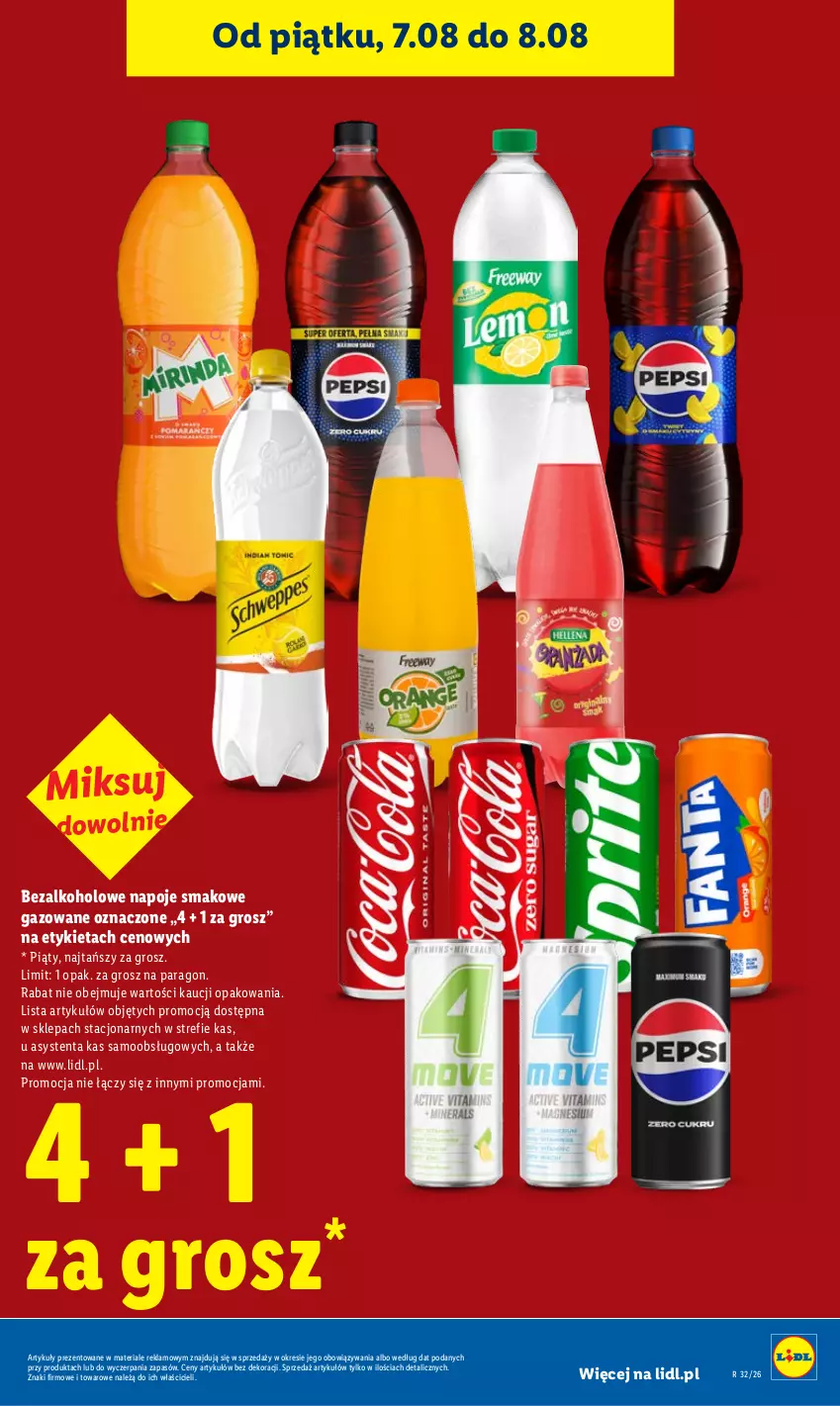 Gazetka promocyjna Lidl - Gazetka ważna od 6.08 do 8.08 - ważna 06.08 do 08.08.2026 - strona 29 - produkty: Napoje