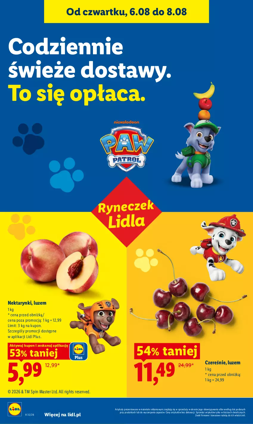 Gazetka promocyjna Lidl - Gazetka ważna od 6.08 do 8.08 - ważna 06.08 do 08.08.2026 - strona 48 - produkty: Nektar, Ser
