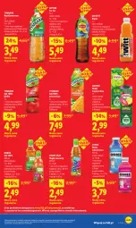 Gazetka promocyjna Lidl - Gazetka ważna od 6.08 do 8.08 - Gazetka - ważna od 08.08 do 08.08.2026 - strona 35 - produkty: Sok, Tropical, Ice tea, Lipton, Tymbark, Oshee, Kubuś, Woda, Napój, Hortex