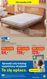 Gazetka promocyjna Lidl - Gazetka ważna od 6.08 do 8.08 - Gazetka - ważna od 08.08 do 08.08.2026 - strona 39 - produkty: Ivar, Materac, Tera