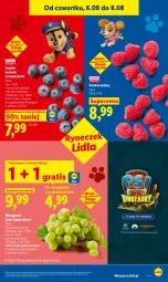Gazetka promocyjna Lidl - Gazetka ważna od 6.08 do 8.08 - Gazetka - ważna od 08.08 do 08.08.2026 - strona 49 - produkty: Ser, Gra, Maliny, Winogrona, Wino