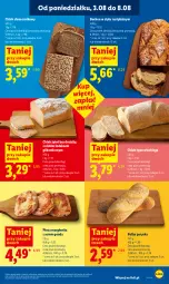 Gazetka promocyjna Lidl - Gazetka ważna od 6.08 do 8.08 - Gazetka - ważna od 08.08 do 08.08.2026 - strona 55 - produkty: Ser, Rust, Chleb typu włoskiego, Chleb, Gouda, Bułka