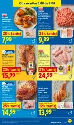 Gazetka promocyjna Lidl - Gazetka ważna od 6.08 do 8.08 - Gazetka - ważna od 08.08 do 08.08.2026 - strona 57 - produkty: Piec, Kurczak, Mięso mielone, Kaczka, Rolada, Mięso, Jabłka