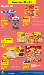 Gazetka promocyjna Lidl - Gazetka ważna od 6.08 do 8.08 - Gazetka - ważna od 08.08 do 08.08.2026 - strona 82 - produkty: Kurczak, Makaron, Sos, Ser, Garnek, Winiary, Chia, Dr. Oetker, Pizza, Zapiekanka, Deser, Fa