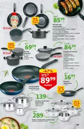 Gazetka promocyjna Auchan - przeNISKIE CENY Targi Wielkanocne Hipermarkety - Gazetka - ważna od 06.04 do 06.04.2022 - strona 29 - produkty: Garnek, Patelnia grillowa, Tefal, Patelnia, Grill, Rondel, Fa