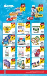 Gazetka promocyjna Arhelan - Gazetka - Gazetka - ważna od 28.06 do 28.06.2026 - strona 6 - produkty: Mozzarella, Ser topiony, Top, Ser, Gin, Maślanka, Piątnica, Brie, Jogurt, Activia, Margaryna, Camembert, Hochland, Galbani, Baton, Danio, Ser pleśniowy, Napój, Kefir, Milka, Magija