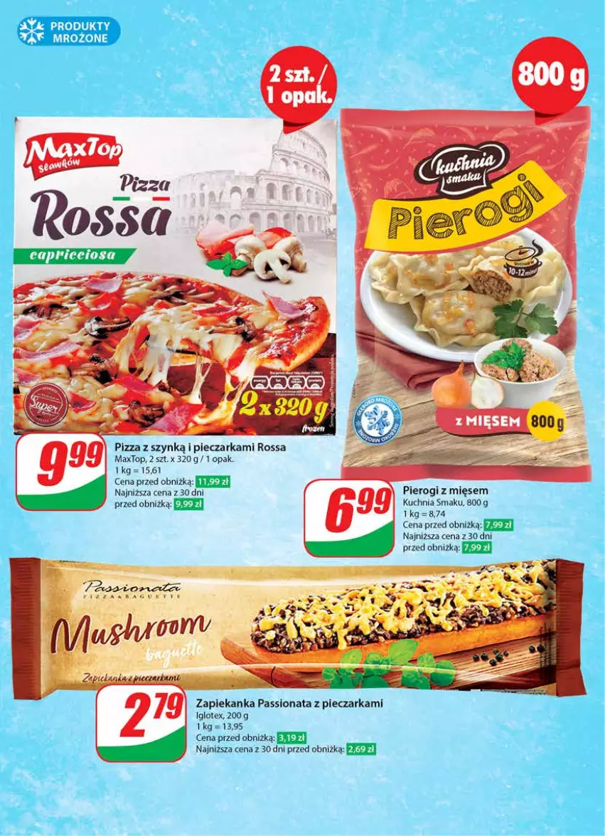 Gazetka promocyjna Dino - Gazetka 18 / 2024 - ważna 02.05 do 07.05.2024 - strona 27 - produkty: Kuchnia, LG, Piec, Pieczarka, Pierogi, Pizza, Top, Zapiekanka