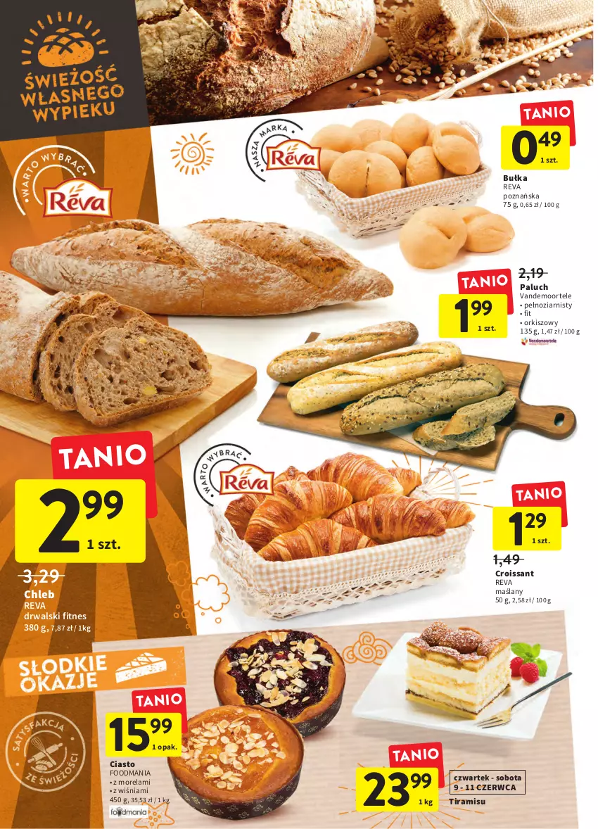 Gazetka promocyjna Intermarche - Okazjobranie - ważna 09.06 do 13.06.2022 - strona 26 - produkty: Bułka, Chleb, Croissant, Morela