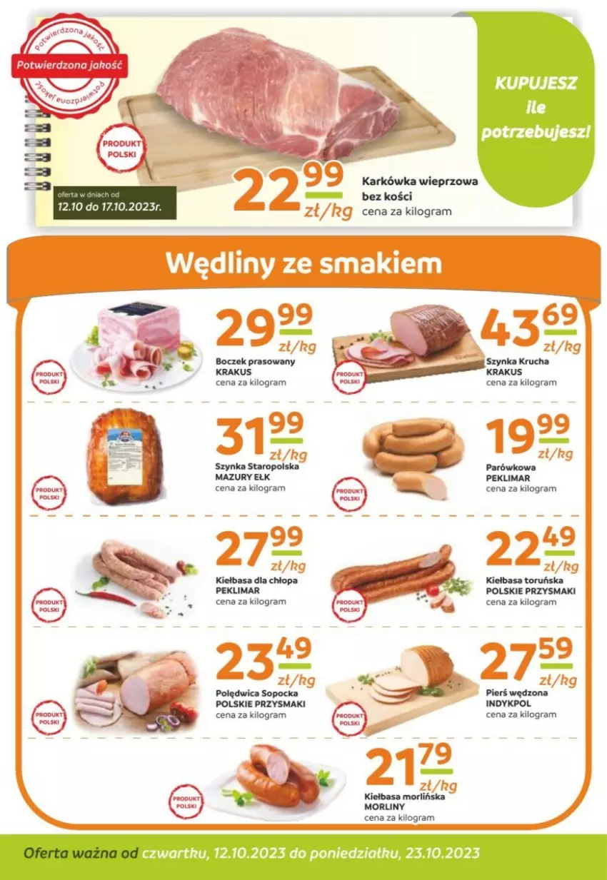 Gazetka promocyjna Gama - ważna 12.10 do 23.10.2023 - strona 5 - produkty: Gra, Morliny