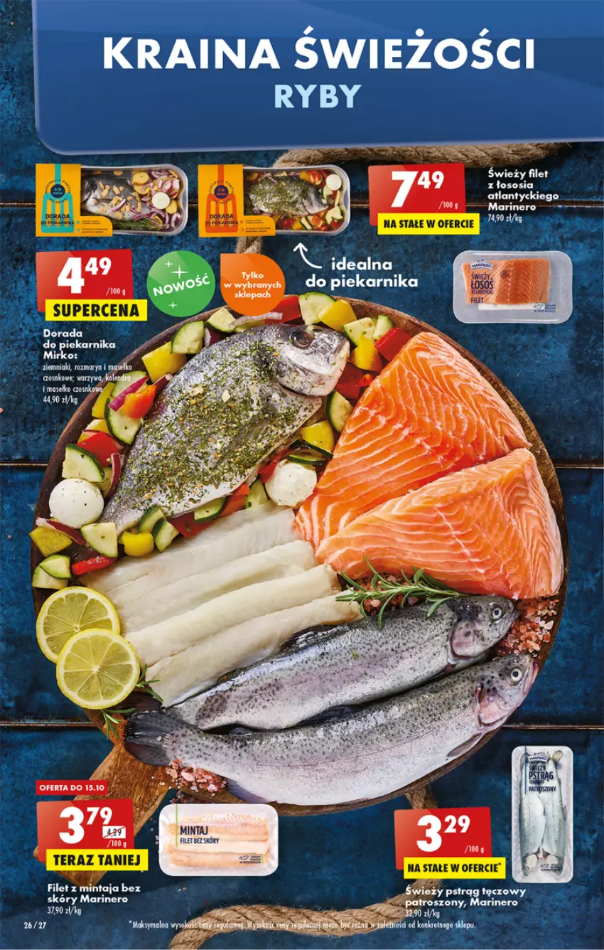 Gazetka promocyjna Biedronka - W tym tygodniu - ważna 13.10 do 19.10.2022 - strona 26 - produkty: LG, Pstrąg, Pstrąg tęczowy, Tera