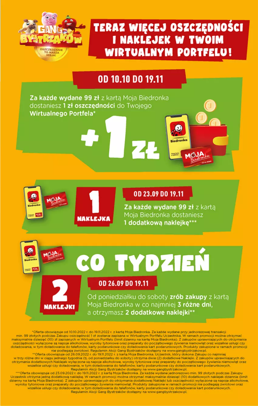 Gazetka promocyjna Biedronka - W tym tygodniu - ważna 13.10 do 19.10.2022 - strona 45 - produkty: Dron, Fa, Gra, Klej, Napoje, Por, Rama, Telefon, Tran