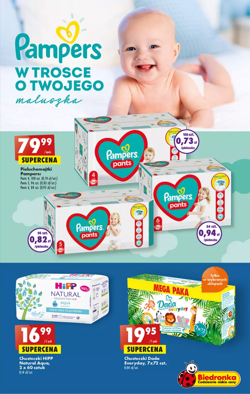 Gazetka promocyjna Biedronka - W tym tygodniu - ważna 13.10 do 19.10.2022 - strona 51 - produkty: Majtki, Pampers, Pieluchomajtki