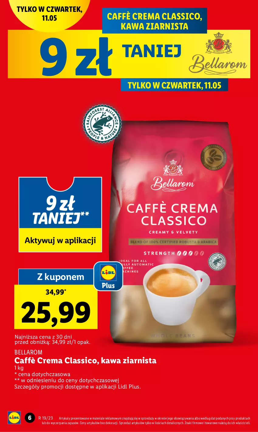 Gazetka promocyjna Lidl - GAZETKA - ważna 11.05 do 13.05.2023 - strona 8 - produkty: Bell, Bella, Kawa, Kawa ziarnista