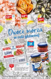 Gazetka promocyjna Auchan - Gazetka Z miłości do okazji Hipermarket Auchan - Gazetka - ważna od 14.02 do 14.02.2024 - strona 13 - produkty: Sos, Małże, Surimi