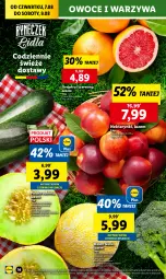 Gazetka promocyjna Lidl - GAZETKA - Gazetka - ważna od 09.08 do 09.08.2025 - strona 18 - produkty: Warzywa, Owoce, Melon, Nektar, Grejpfrut