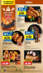 Gazetka promocyjna Lidl - GAZETKA - Gazetka - ważna od 09.08 do 09.08.2025 - strona 26 - produkty: Stek wołowy, Polędwiczka wieprzowa, Stek, Miód, Boczek, Grill