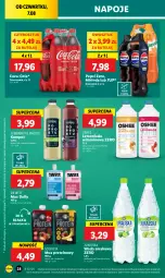 Gazetka promocyjna Lidl - GAZETKA - Gazetka - ważna od 09.08 do 09.08.2025 - strona 34 - produkty: Por, Mus, 7up, Lemoniada, Mirinda, Coca-Cola, Napoje, Pepsi, Tymbark, Limonka, Oshee, Arbuz, Woda, Gres, Mango, Mięta