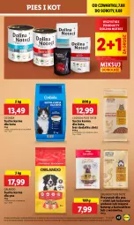 Gazetka promocyjna Lidl - GAZETKA - Gazetka - ważna od 09.08 do 09.08.2025 - strona 57 - produkty: Kurczak, Pur, Stek, Baton, Kabanos, Przysmak dla psa, Sucha karma