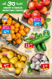 Gazetka promocyjna Auchan - Gazetka 30 Lat Hipermarket Auchan - Gazetka - ważna od 04.03 do 04.03.2026 - strona 14 - produkty: Warzywa, Ogórek, Czosnek, Warzywa i owoce, Ziemniaki, Owoce, Ligol, Jabłka, LG, Fa