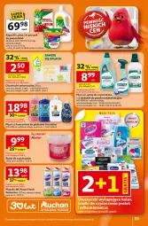Gazetka promocyjna Auchan - Gazetka 30 Lat Hipermarket Auchan - Gazetka - ważna od 04.03 do 04.03.2026 - strona 33 - produkty: Domestos, Coccolino, Spray do czyszczenia, Proszek do prania, Chusteczki, Płyn do wc, Płyn do mycia, Ariel