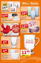 Gazetka promocyjna Auchan - Gazetka 30 Lat Hipermarket Auchan - Gazetka - ważna od 04.03 do 04.03.2026 - strona 35 - produkty: Top, Por, Bulion, Salaterka, Wazon, Lion, LANA, Kubek