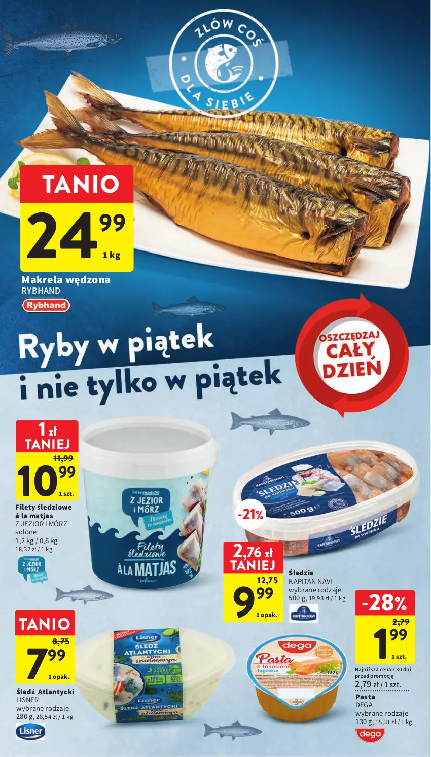 Gazetka promocyjna Intermarche - Gazetka Intermarche - ważna 16.03 do 22.03.2023 - strona 24 - produkty: Dega, Lisner, Matjas