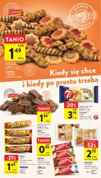 Gazetka promocyjna Intermarche - Gazetka Intermarche - Gazetka - ważna od 22.03 do 22.03.2023 - strona 32 - produkty: Ciastka, Chabrior, Wafelek, Croissant, Wafle, Lion, Baton, Góralki