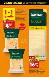 Gazetka promocyjna Biedronka - Od czwartku - Gazetka - ważna od 03.07 do 03.07.2024 - strona 7 - produkty: Ser, Gra, Radamer, Dron, Gouda, Mleko, Fa