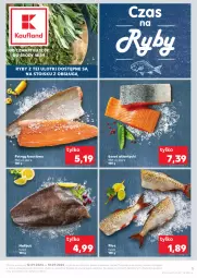 Gazetka promocyjna Kaufland - Mocny Start - Gazetka - ważna od 18.09 do 18.09.2024 - strona 1 - produkty: Halibut, Sos, Tusz, Pstrąg, Pstrąg łososiowy