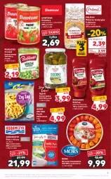 Gazetka promocyjna Kaufland - OFERTA TYGODNIA - Gazetka - ważna od 08.12 do 08.12.2021 - strona 9 - produkty: Ketchup, Makaron, Dawtona, Ser, Ogórki konserwowe, Koreczki kaszubskie, Pudliszki, Frytki, Olma, Pomidory, Groszek