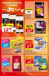Gazetka promocyjna Auchan - Gazetka 30 Lat Hipermarket Auchan - Gazetka - ważna od 23.09 do 23.09.2026 - strona 22 - produkty: Ciastka, Kawa ziarnista, Wafelek, Kawa, Knoppers