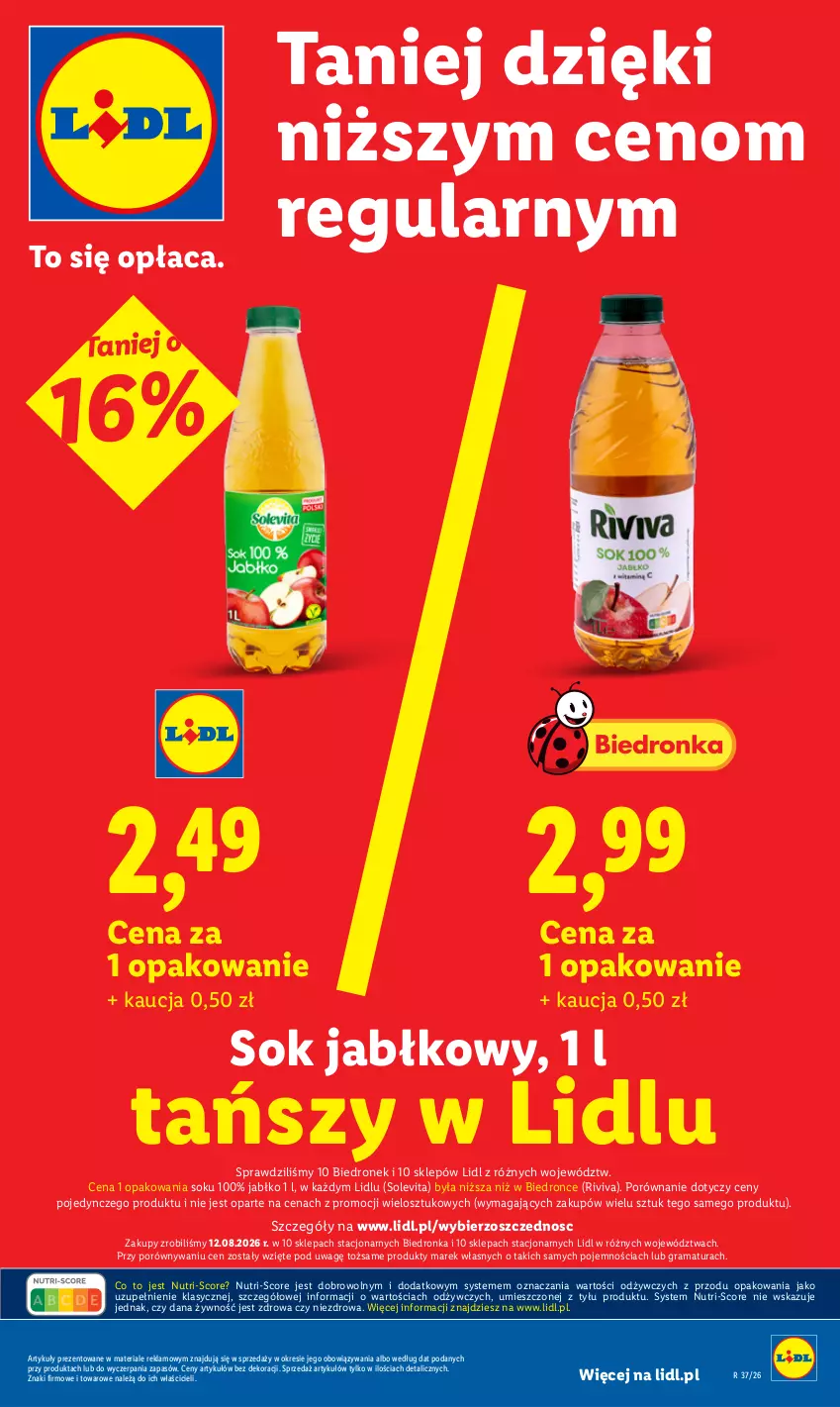 Gazetka promocyjna Lidl - Gazetka ważna od 7.09 do 9.09 - ważna 07.09 do 09.09.2026 - strona 25 - produkty: Dron, Gra, Por, Rama, Sok, Sok jabłkowy