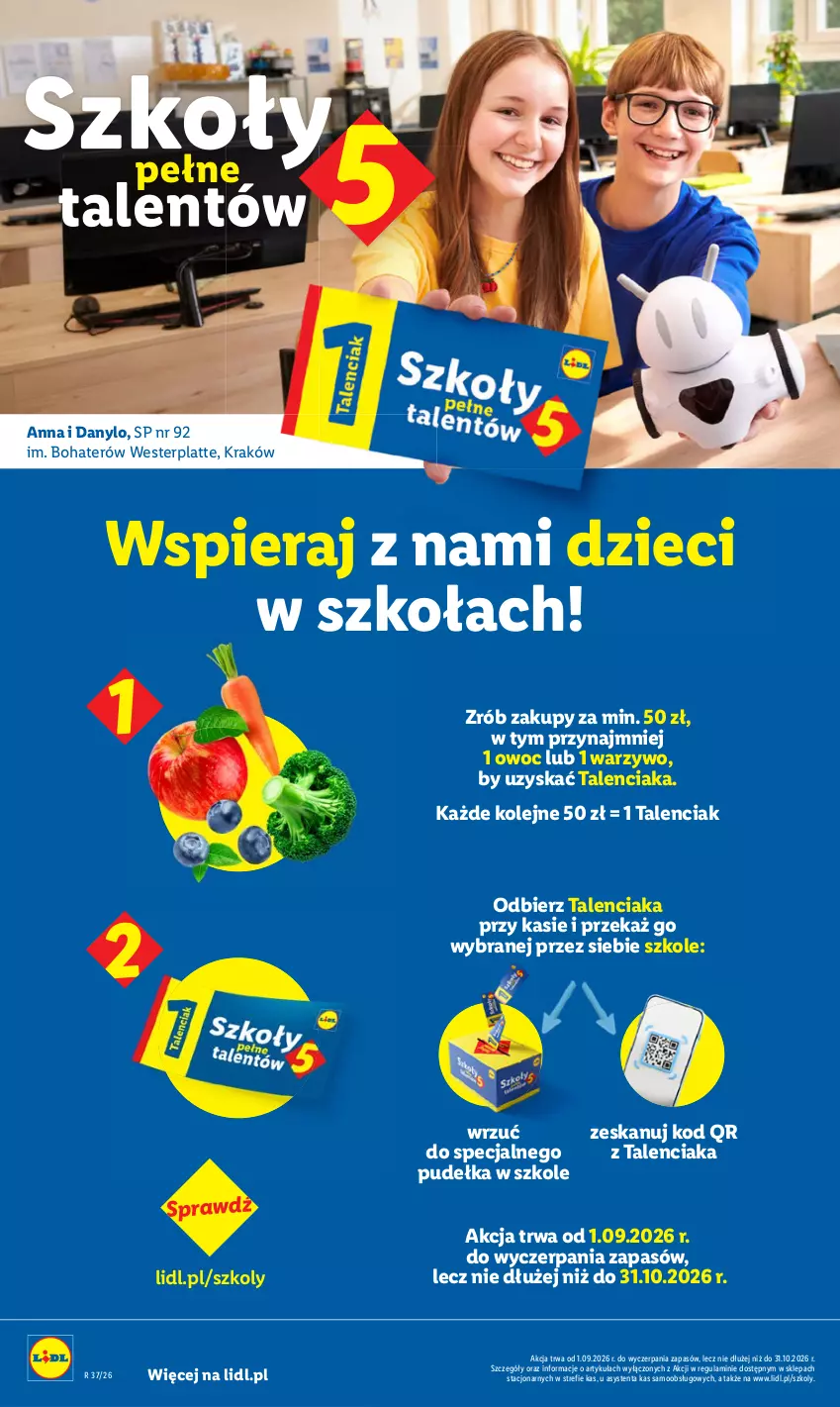 Gazetka promocyjna Lidl - Gazetka ważna od 7.09 do 9.09 - ważna 07.09 do 09.09.2026 - strona 6 - produkty: Dzieci, Olej