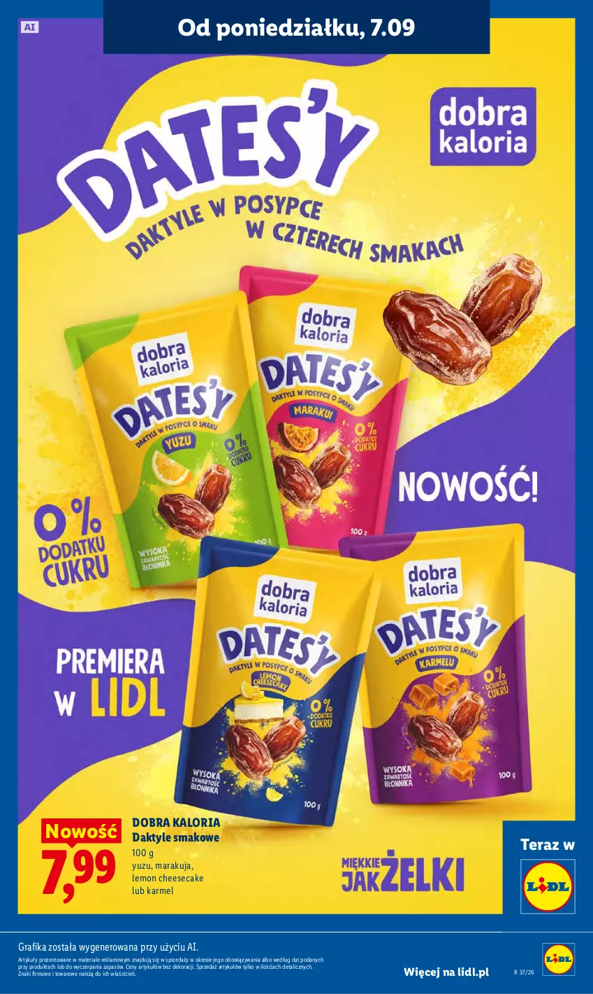 Gazetka promocyjna Lidl - Gazetka ważna od 7.09 do 9.09 - ważna 07.09 do 09.09.2026 - strona 73 - produkty: Daktyle, Gra, Grafika, Tera