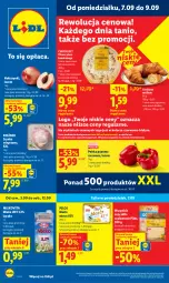 Gazetka promocyjna Lidl - Gazetka ważna od 7.09 do 9.09 - Gazetka - ważna od 09.09 do 09.09.2026 - strona 1 - produkty: Piec, Kurczak, Pizza z pieca kamiennego, Ser, Szynka wieprzowa, Papryka czerwona, Papryka, Mlekovita, Croissant, Szynka, Pizza, Pilos, Masło, Nektar, Mleko