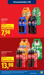 Gazetka promocyjna Lidl - Gazetka ważna od 7.09 do 9.09 - Gazetka - ważna od 09.09 do 09.09.2026 - strona 19 - produkty: 7up, Mirinda, Coca-Cola, Pepsi, Fanta, Sprite, Fa