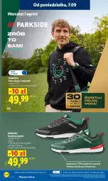 Gazetka promocyjna Lidl - Gazetka ważna od 7.09 do 9.09 - Gazetka - ważna od 09.09 do 09.09.2026 - strona 28 - produkty: Parkside, Gra, Sneakersy, Bluza, Ogród, Grafika