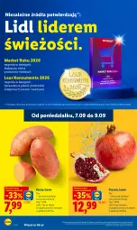 Gazetka promocyjna Lidl - Gazetka ważna od 7.09 do 9.09 - Gazetka - ważna od 09.09 do 09.09.2026 - strona 30 - produkty: Warzywa, Gra, Granat, Laur, Owoce
