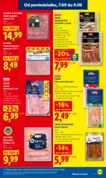 Gazetka promocyjna Lidl - Gazetka ważna od 7.09 do 9.09 - Gazetka - ważna od 09.09 do 09.09.2026 - strona 37 - produkty: Kurczak, Ser, Salami, Mortadella, Filet z piersi kurczaka, Szynka wieprzowa, Pasztet, Dulano, Szynka konserwowa, Dell, Szynka, Kiełbaski białe, PIKOK