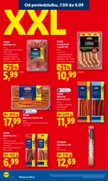 Gazetka promocyjna Lidl - Gazetka ważna od 7.09 do 9.09 - Gazetka - ważna od 09.09 do 09.09.2026 - strona 38 - produkty: Ser, Kindziuk, PIKOK, Pieprz, Frankfurterki, Kabanos
