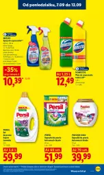 Gazetka promocyjna Lidl - Gazetka ważna od 7.09 do 9.09 - Gazetka - ważna od 09.09 do 09.09.2026 - strona 55 - produkty: Domestos, Spray do czyszczenia, Persil, Kapsułki do prania